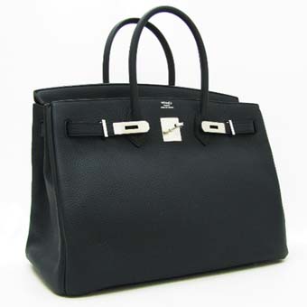 HERMES エルメス バーキン35 スーパーコピー トリヨンクレマンス ブルーオブスキュール シルバー金具 05P01Sep13 Birkin 099